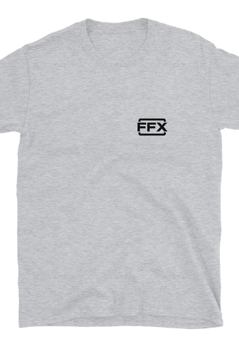 FFX Small Black Logo Short-Sleeve Unisex T-Shirt