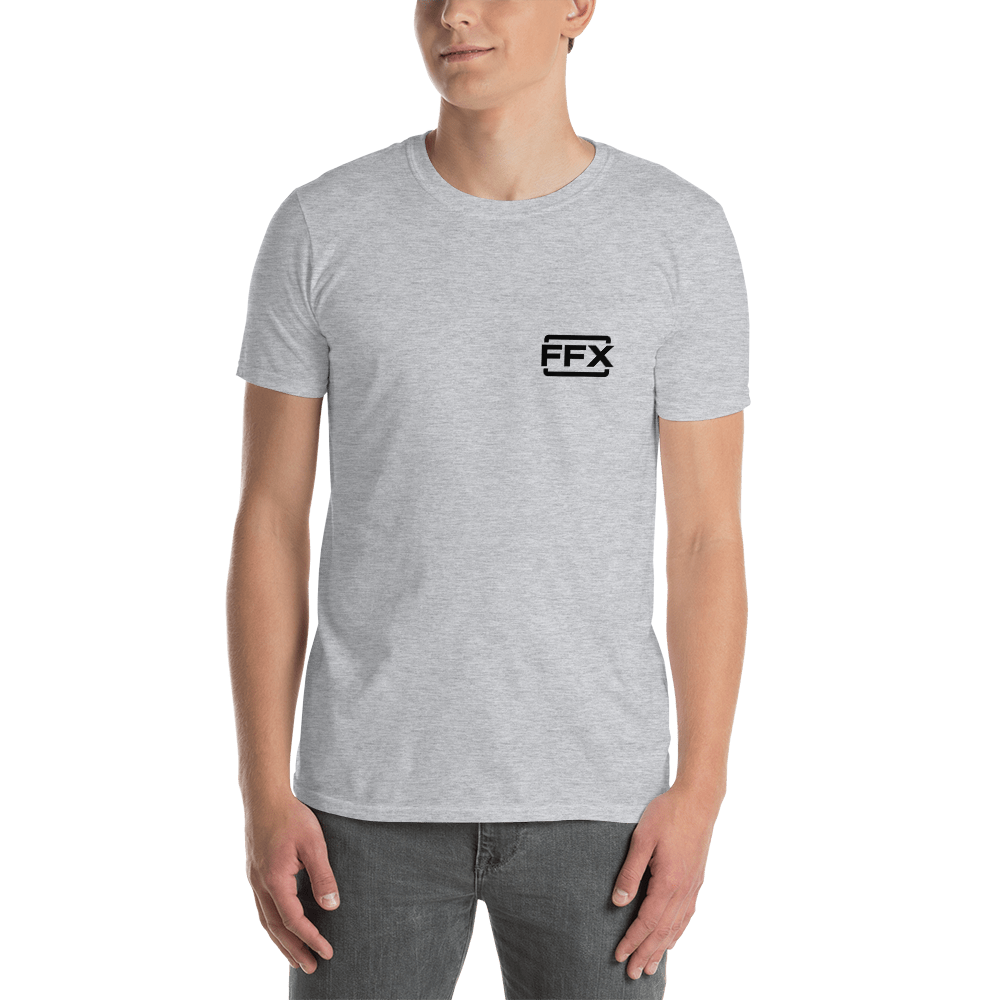 FFX Small Black Logo Short-Sleeve Unisex T-Shirt
